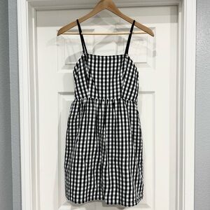 Vans Gingham Checkered Plaid Fit and Flare Dress